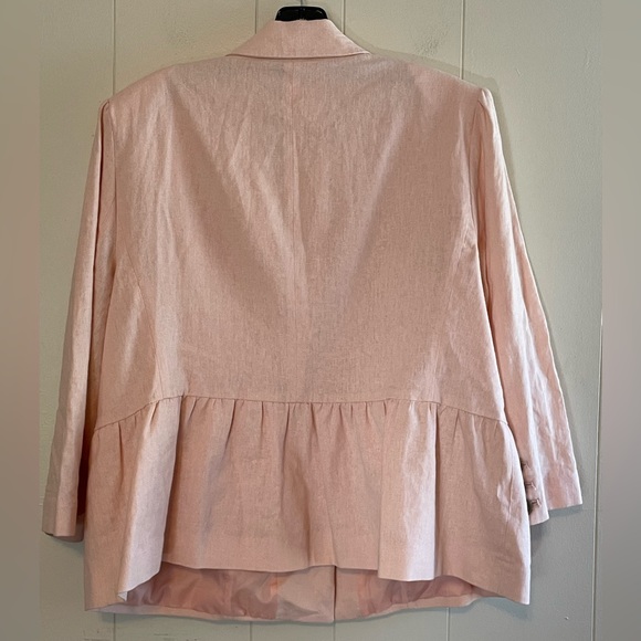 EUC Cato 3/4 Sleeve Linen Blend Women’s Blazer - Picture 2 of 7
